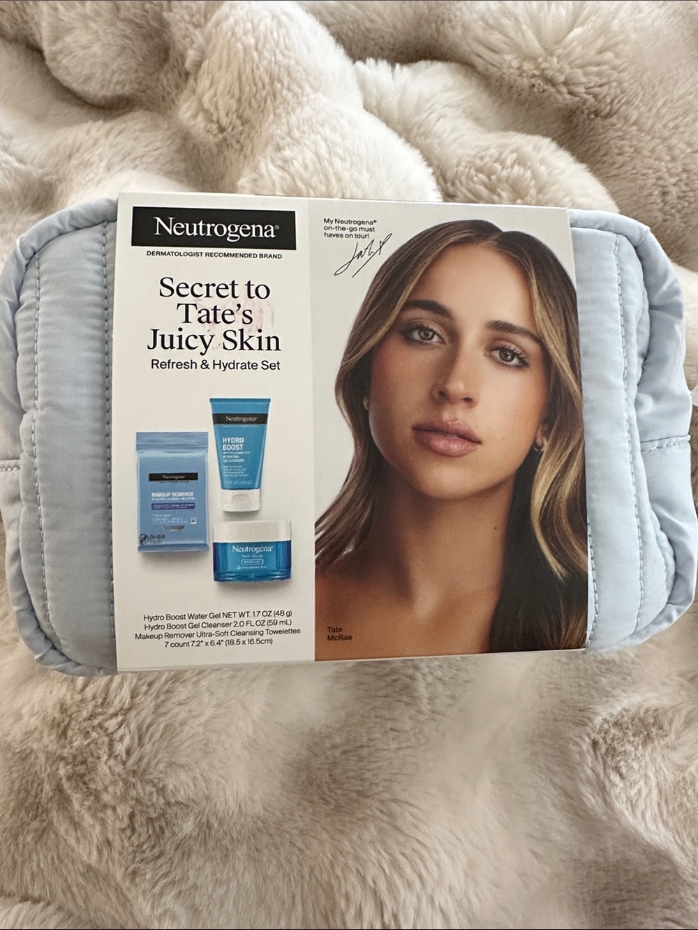 Secret to Tate’s Juicy Skin